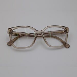 Elegant Clear Gray transparent Women's Glasses